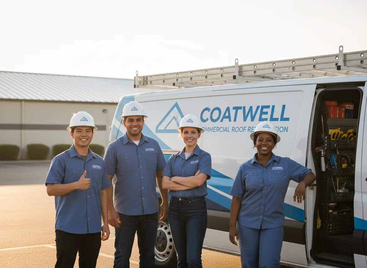 Commercial roof coating company in Austell, GA